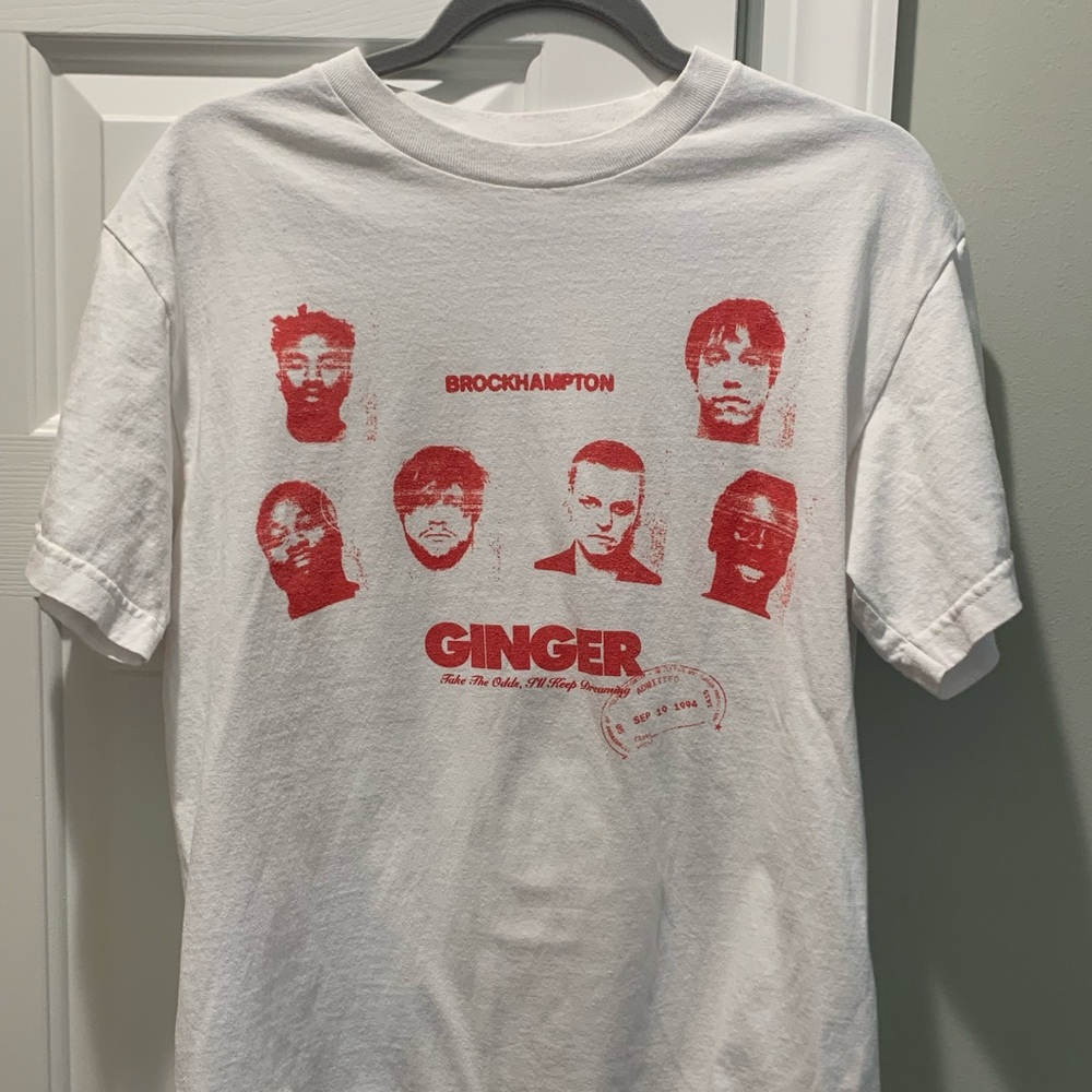 Mens “BrockHampton” shirt released 2019 during album “Ginger” release. Size M